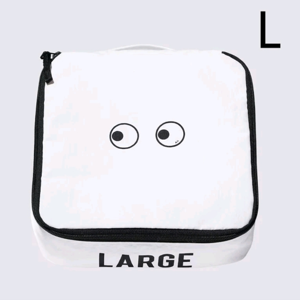 UNIQLO x ANYA HINDMARCH Square Pouch Size Large Unisex New with Tag Unused Japan